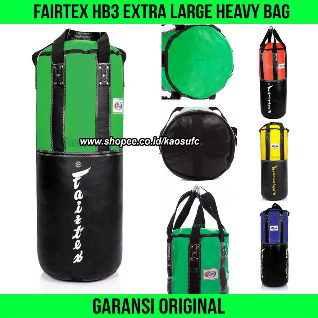 Samsak Fairtex Fairtex HB3 Extra Large, Sandsack Fairtex HB3, Sansak Fairtex, Samsak Muay Thai Fairt