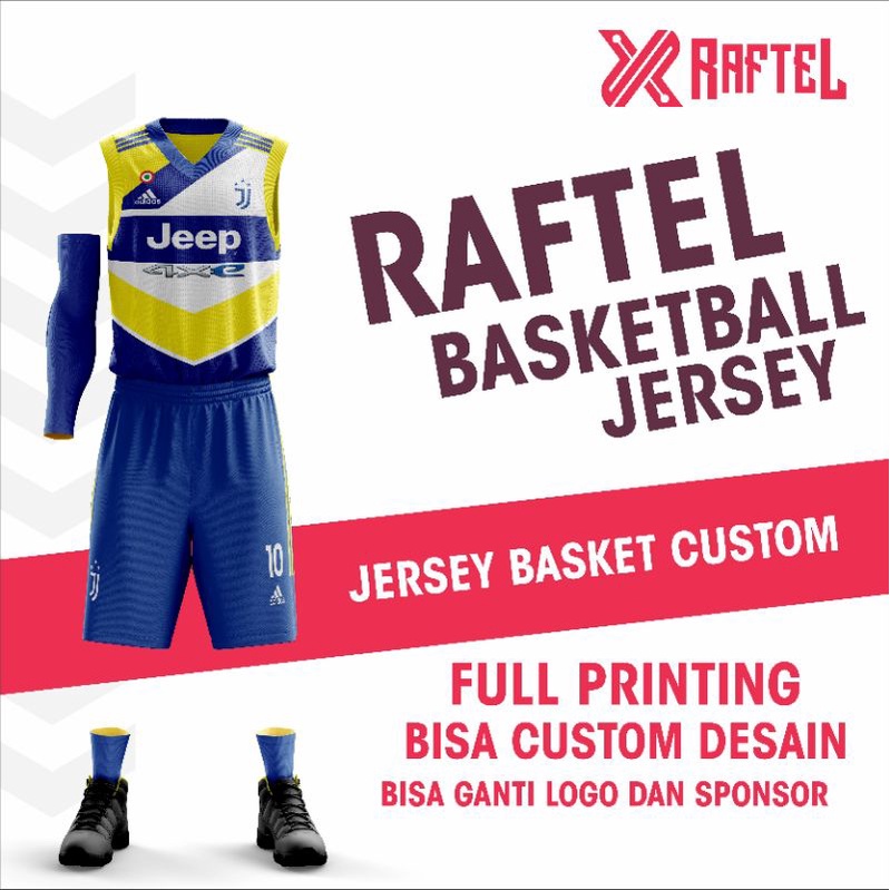 Jersey Basket Custom Full Printing  ( Bisa Request Desain Sendiri )