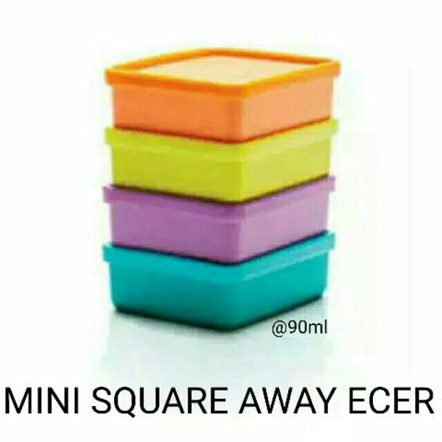 Mini square away by. Tupperware