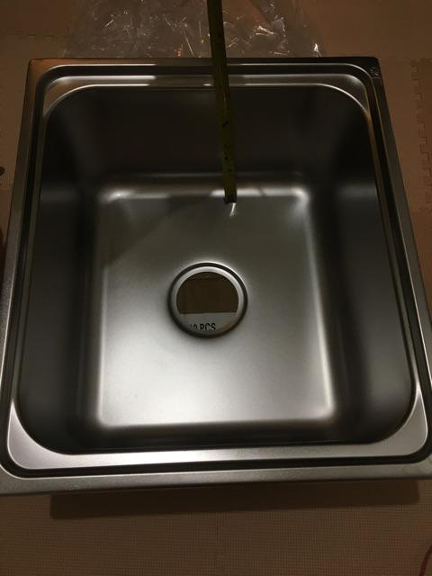 Bak Cuci Piring Stainless Tebal Dan Dalam 52cmx43cm