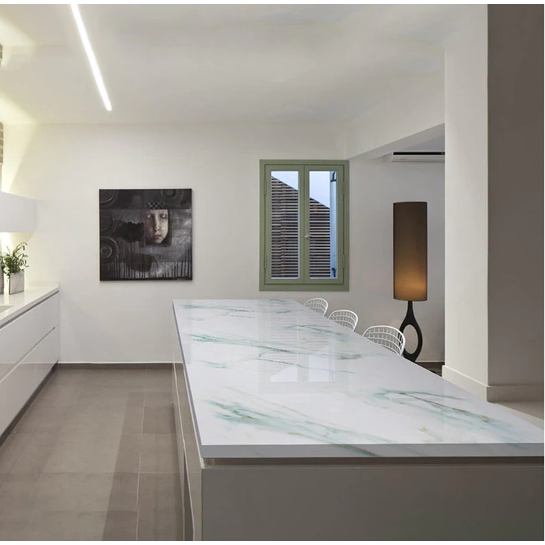 wallpaper sticker/stiker dinding marmer GRANIT/stiker furniture lemari meja pintu dinding dapur wate