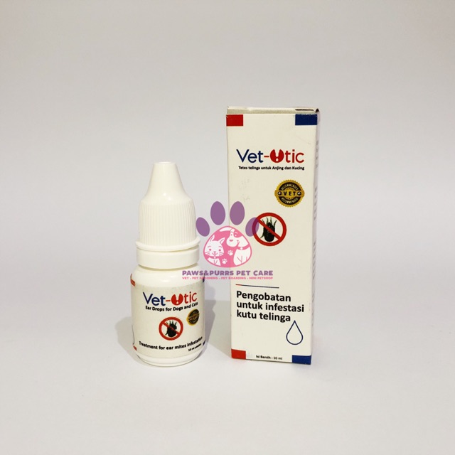 Vet-Otic Obat Tungau Telinga Earmites Anjing Kucing