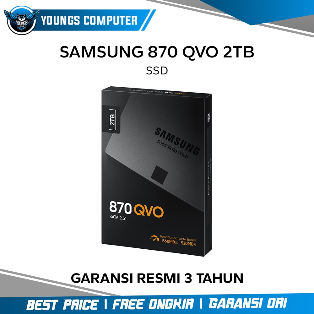 SSD 2.5&quot; SAMSUNG 870 QVO ( 1TB / 2TB ) SATA 3