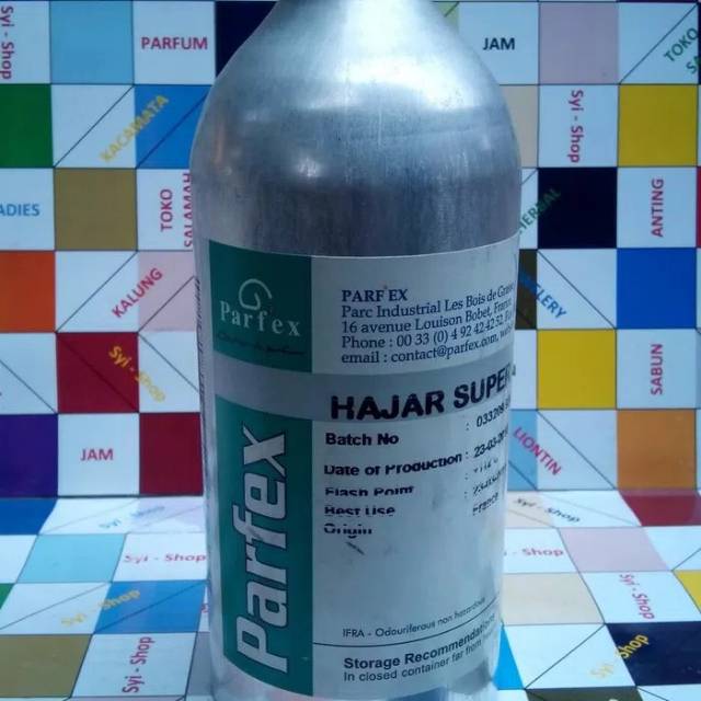 Bibit Parfum Refill Parfex HAJAR SUPER ( HAJAR ASWAD ) 500ml SEGEL