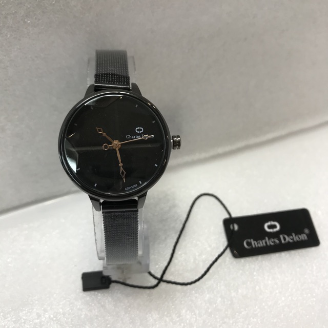 JAM TANGAN WANITA CHARLES DELON RANTAI PASIR ORIGINAL