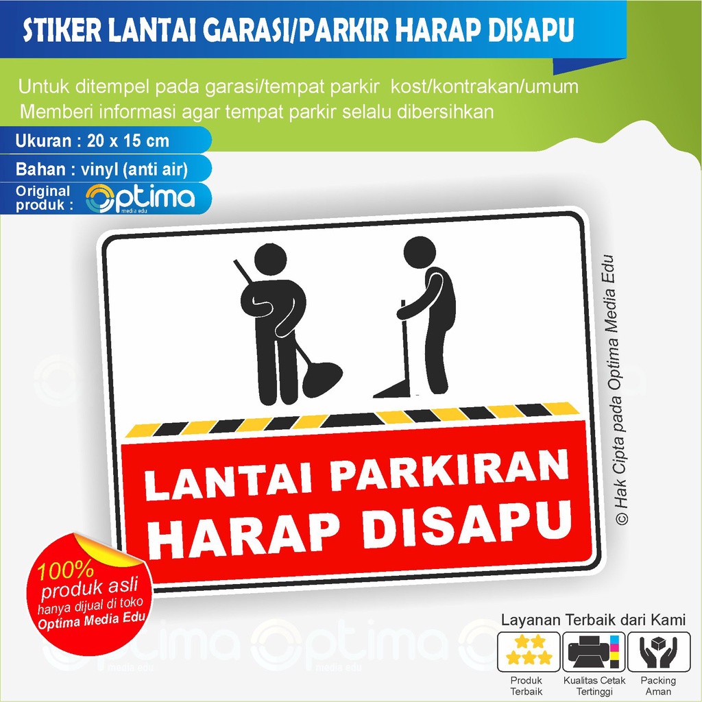 

STIKER LANTAI PARKIRAN HARAP DISAPU