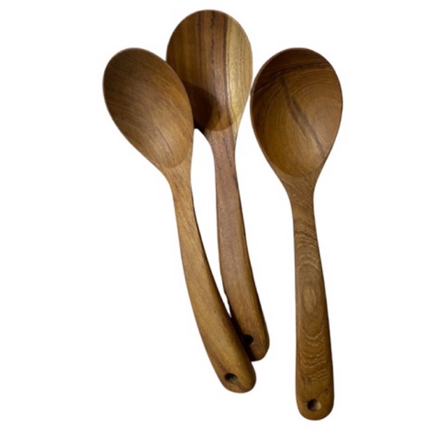 Wooden Soup Spoon / Sendok Sup