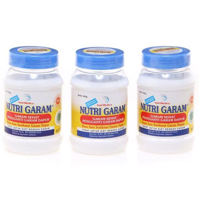 

[[BISA COD]] Nutri Garam Sehat 300 g rendah Sodium cocok untuk hipertensi - 300g