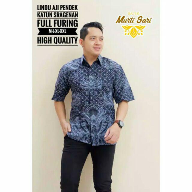 Gurdo Pari Kemeja Batik Pria Full Furing Katun Primisima Batik Solo Kemeja Batik Pria Modern