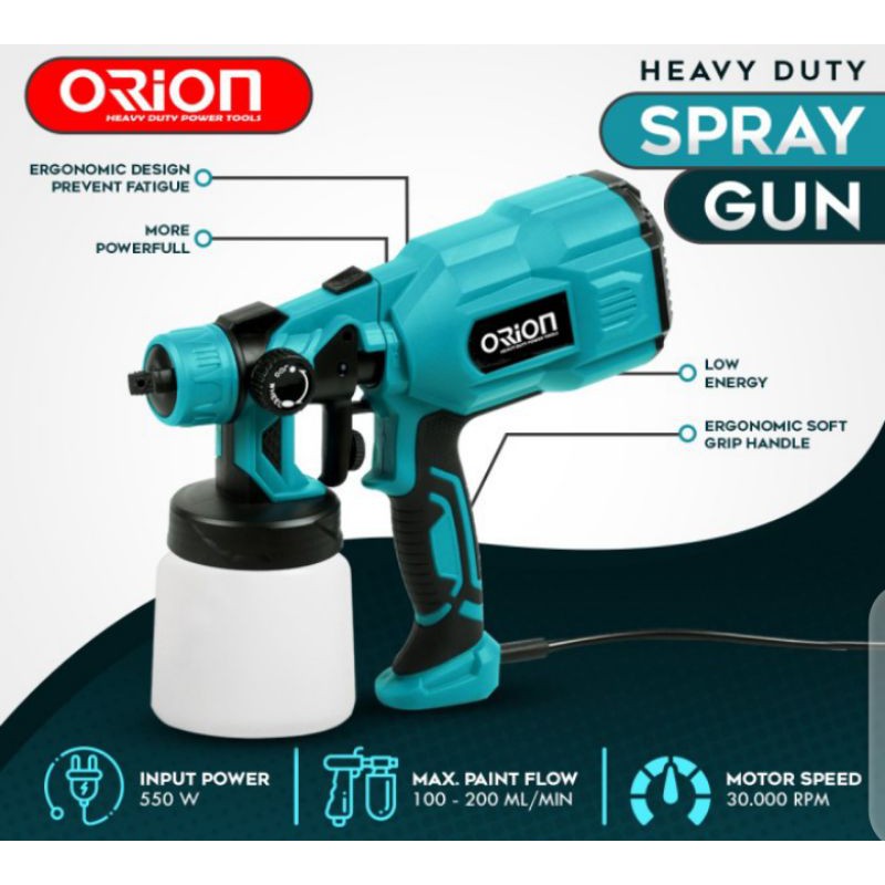 Spray gun elektrik orion