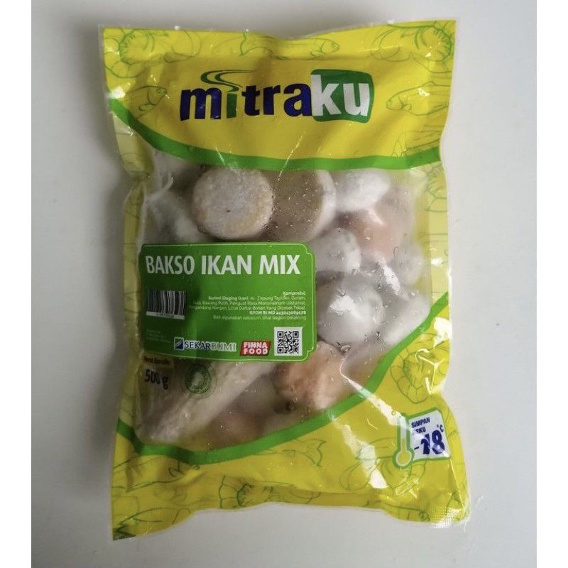 

Mitraku Bakso Ikan Mix 500gr