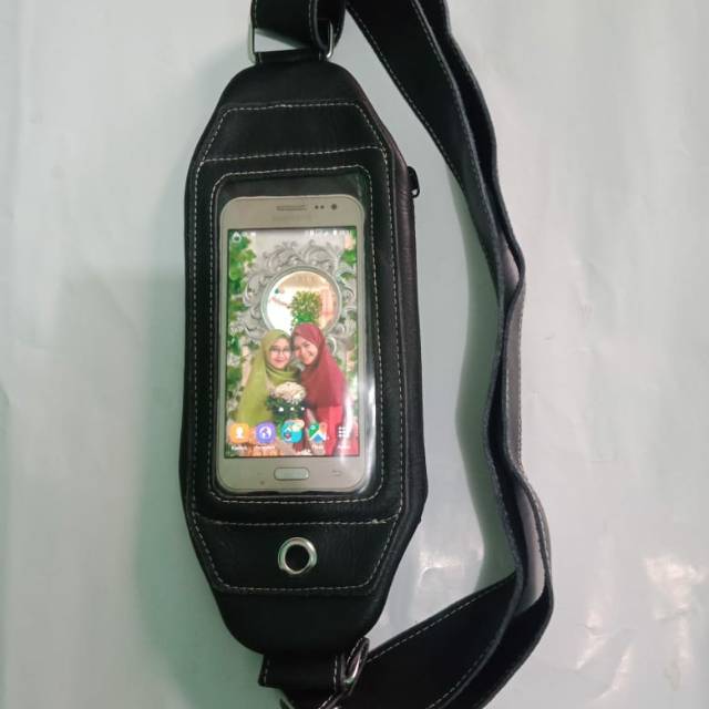 Waistbag HP asli kulit sapi