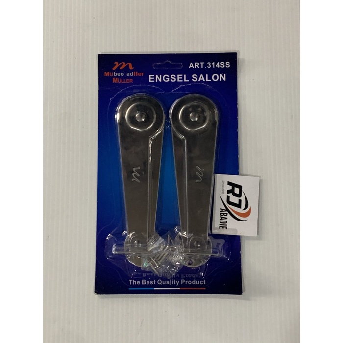 [1SET] Engsel Jendela Salon Bunting Stainless Muller 9&quot; 22.5cm