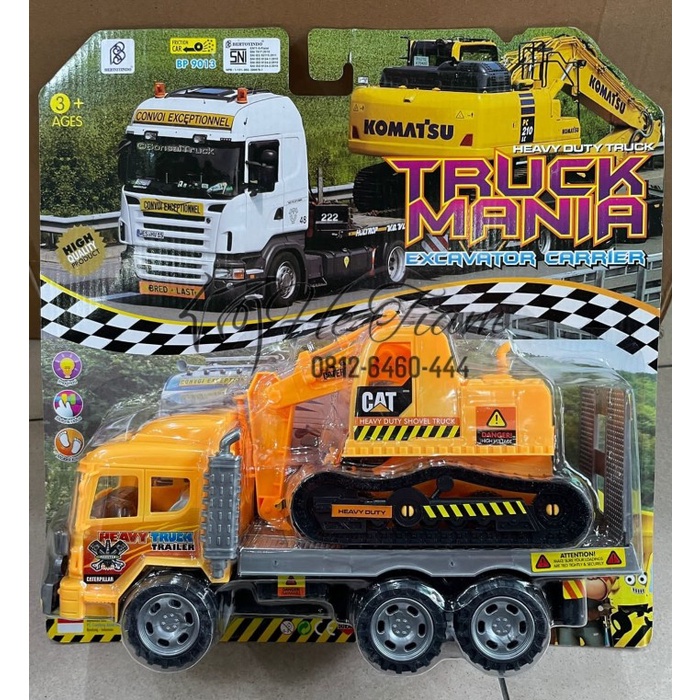 MAINAN TRUCK MANIA BP 9013 / MAINAN ANAK LAKI LAKI/MAINAN MOBILAN