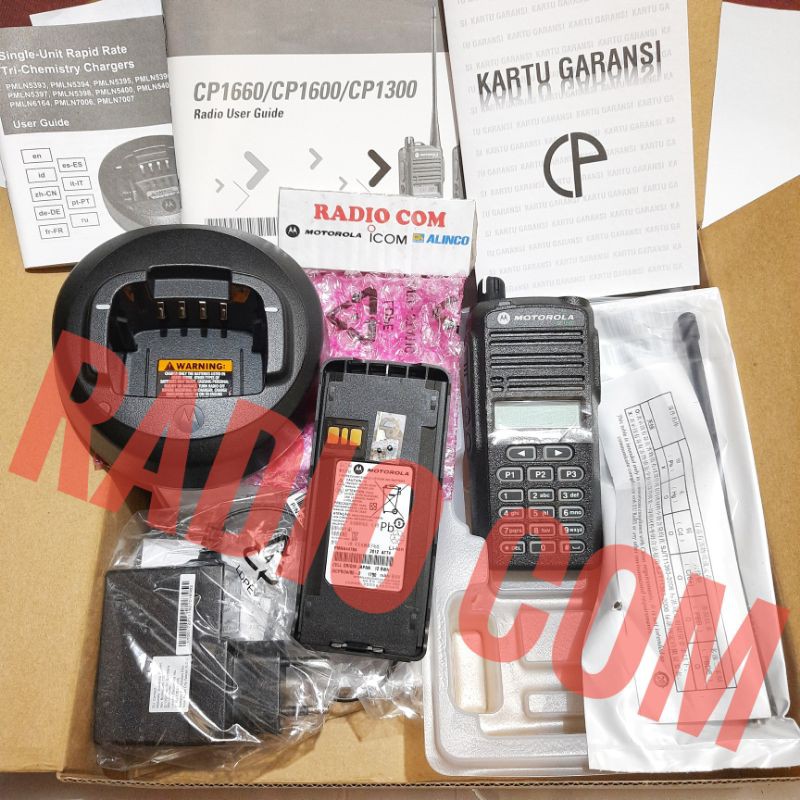 HT MOTOROLA CP 1660 UHF 403 MHZ ORIGINAL MURAH / RADIO HT MOTOROLA CP1660 UHF 403-447 ORI MURAH