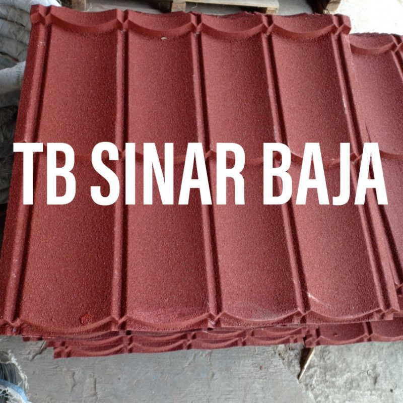 Genteng Pasir Metal / Genteng Pasir