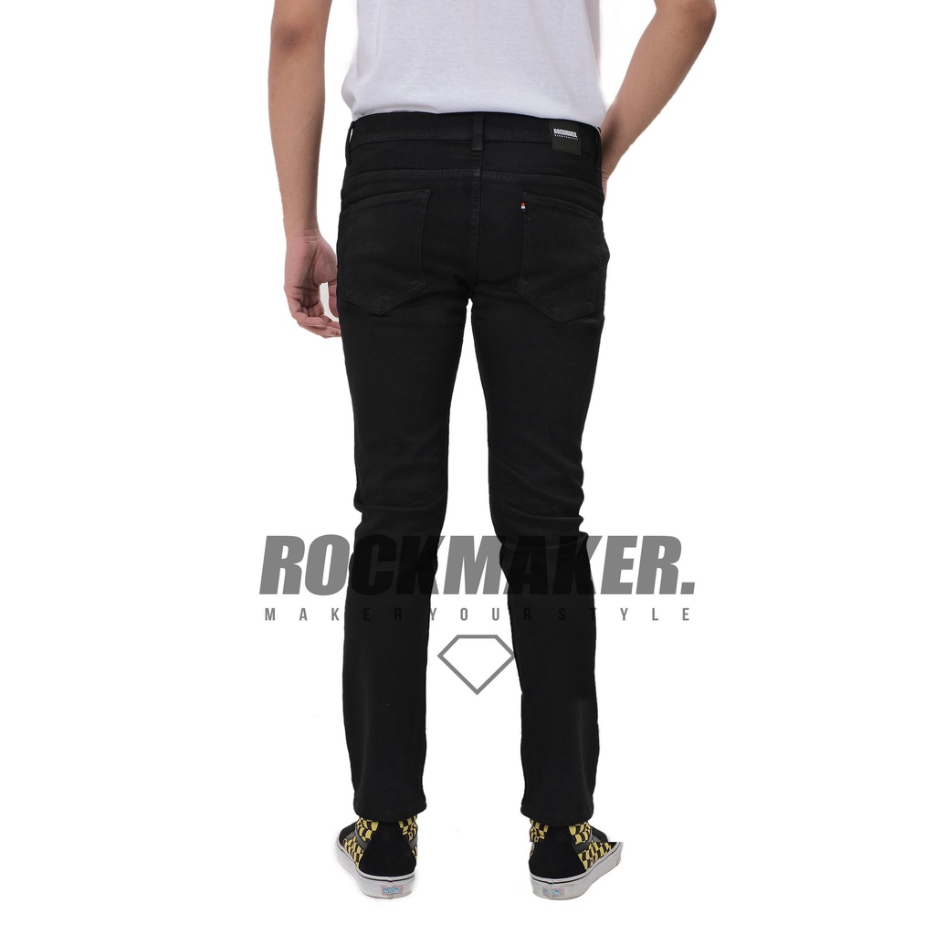 CELANA JEANS PRIA ROCKMAKER DENIM ORIGINAL BLACK NAOMI