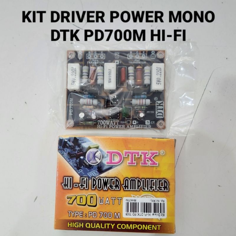 (BISA COD) Kit Driver Power DTK PD 700M Mono