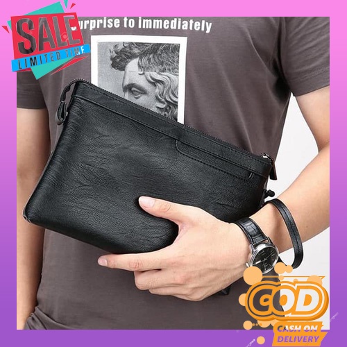 Tas Dompet Pouch Bag Clutch Clucth Sandang Samping Tenteng Jinjing Handbag Hanbag Jalan Kecil Kulit 