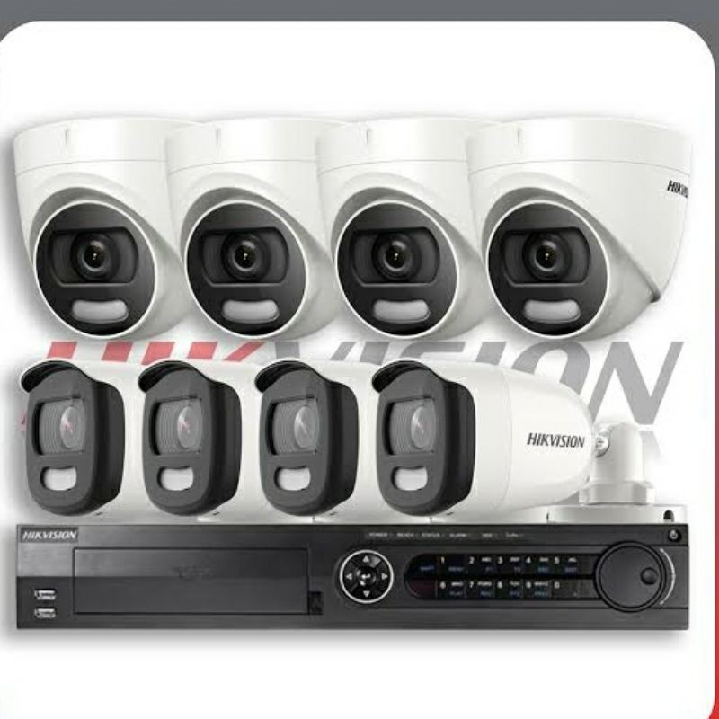PAKET CCTV HIKVISION 5MP COLORVU 8CH 6CCTV
