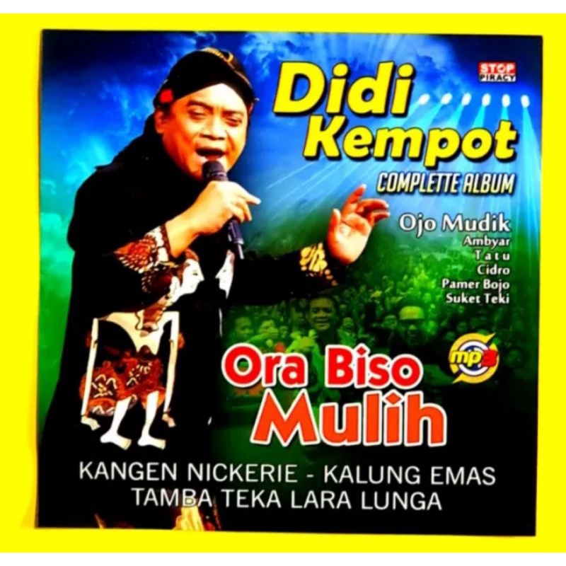Kaset Mp3 Audio Lagu Tribute To Didi Kempot Full Album