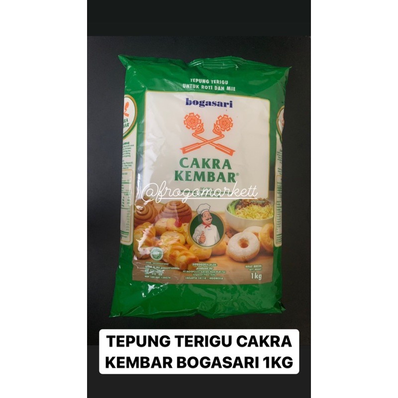 Tepung Terigu Cakra Kembar Bogasari 1kg