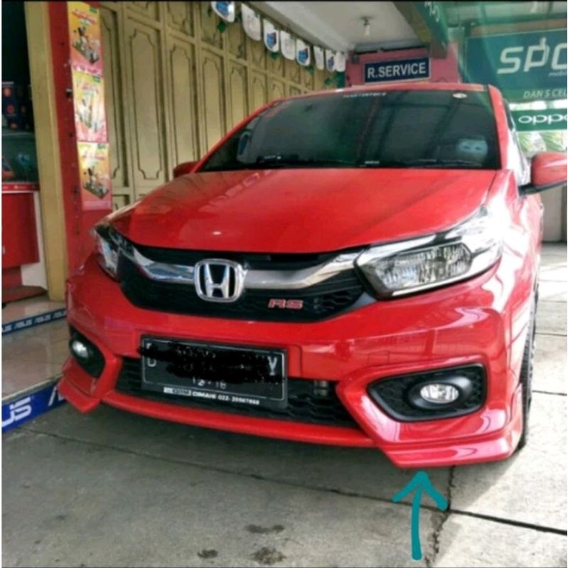 winglet bagian kiri 1pcs bukan sepasang untuk honda brio th 2017 ke atas