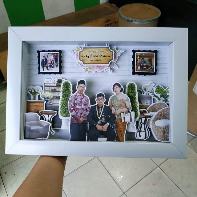 Popup Pigura 3d Baby Uk 20x30