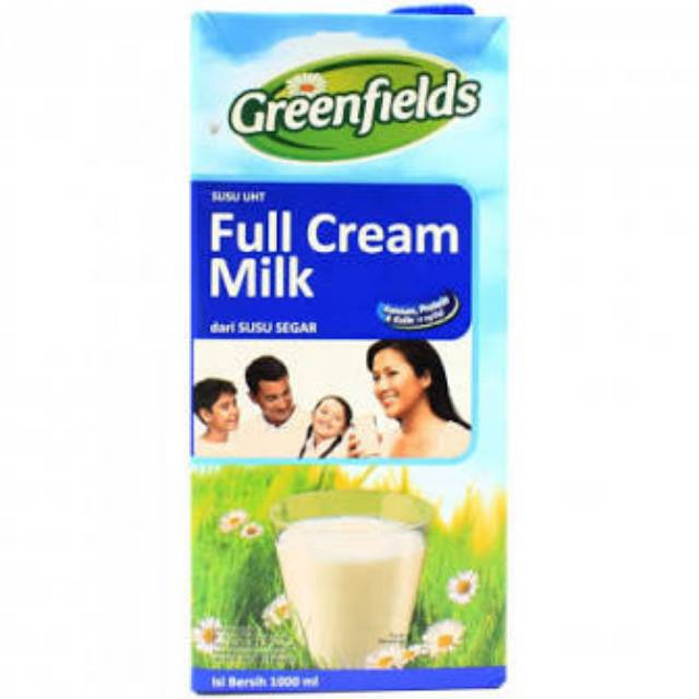 

Susu UHT greenfield full cream