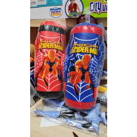 Spiderman Samsak Tinju Anak / Bantalan Tinju