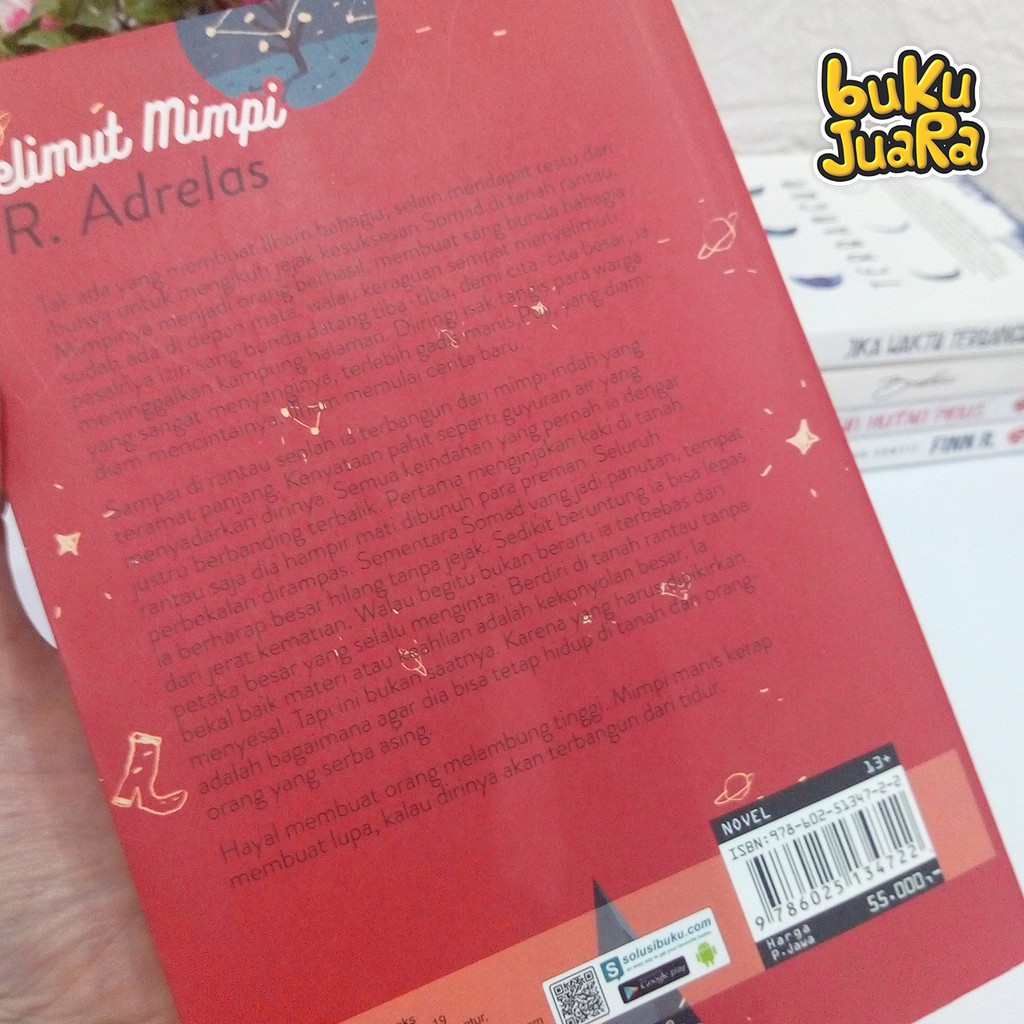 PROMO !! SELIMUT MIMPI - R ADRELAS Buku Novel Fiksi Romance Cinta Dewasa Petualangan-3