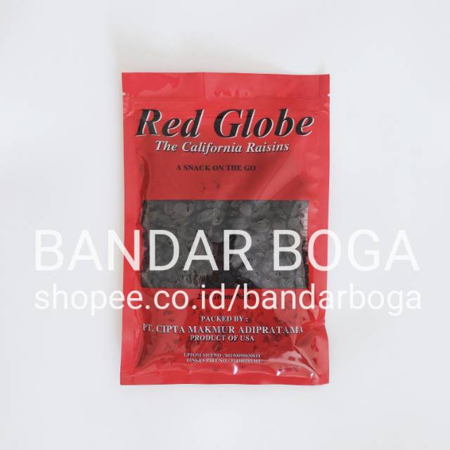 

250g Dark Raisin Kismis California Red Globe