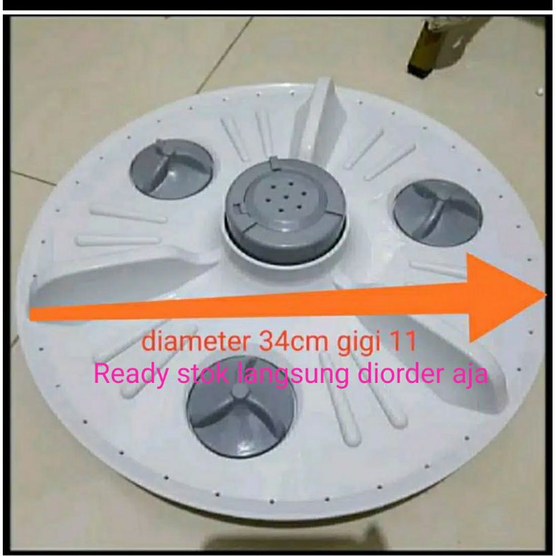 Pulsator mesin cuci LG 1tabung lebar 34cm