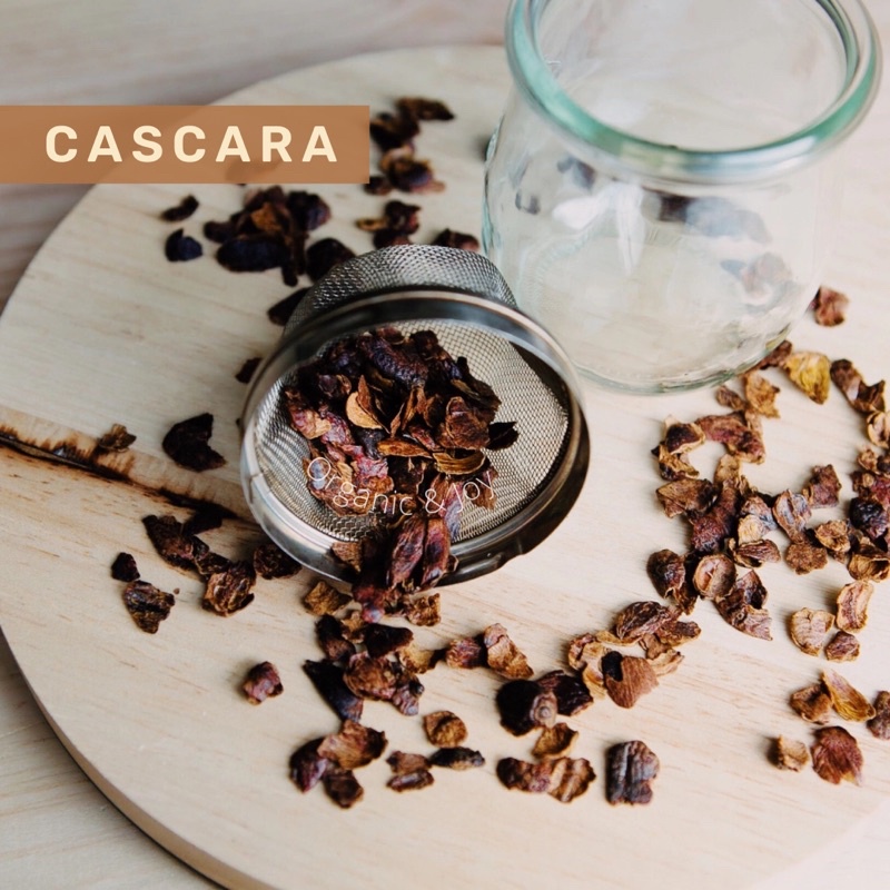 CASCARA TEA ( teh kulit kopi ,fruit tea ,tisane, herbal tea, premium)