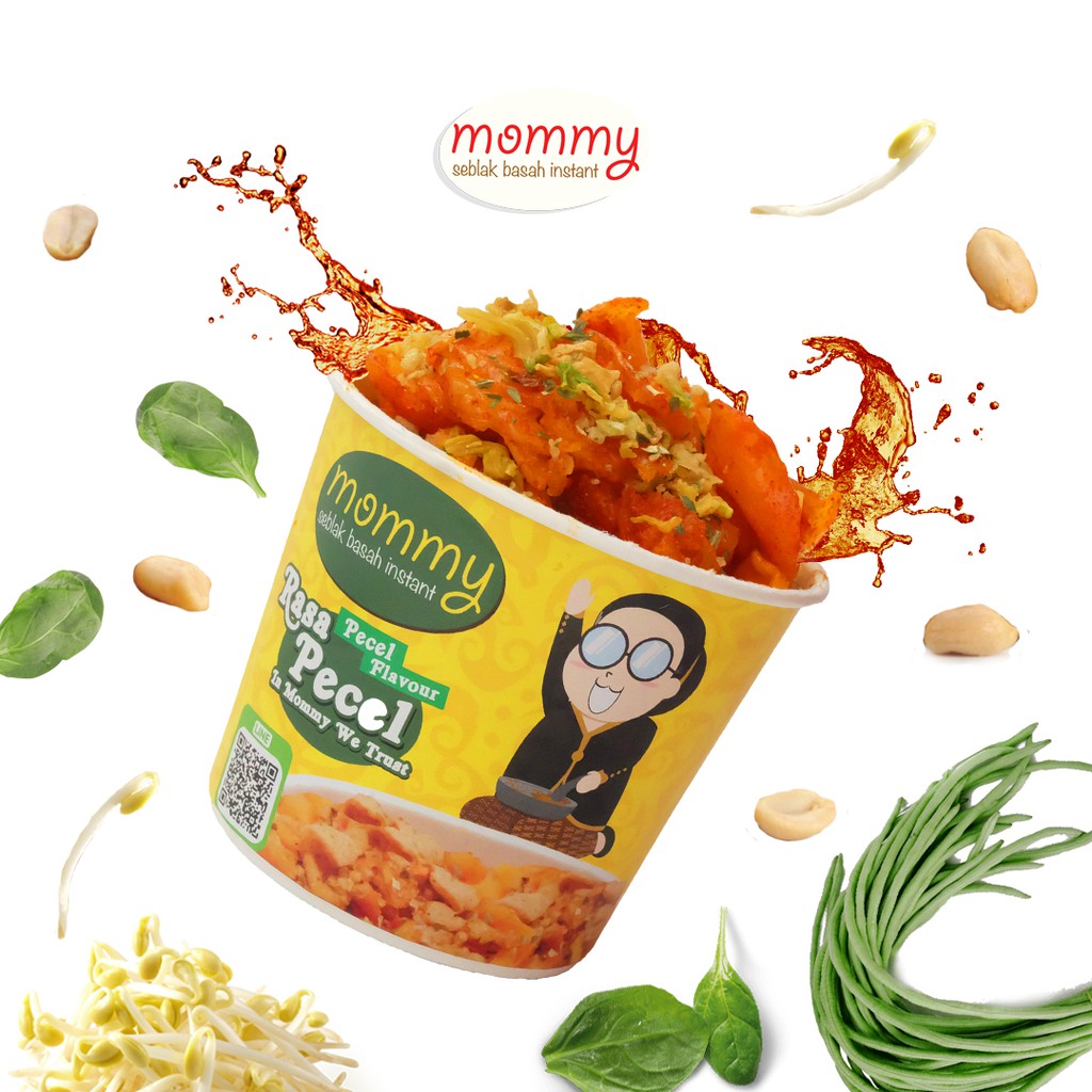 Mommyindo Seblak Basah Instan Mommy Rasa Pecel