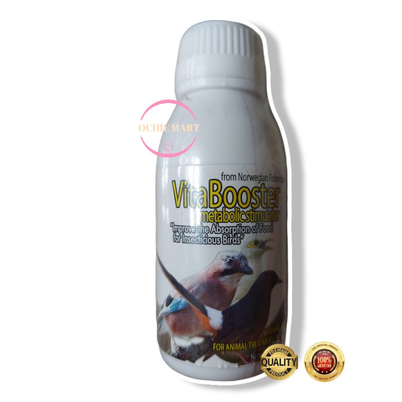 Vitabooster Metabolic Stimulator MS Minyak Ikan Burung
