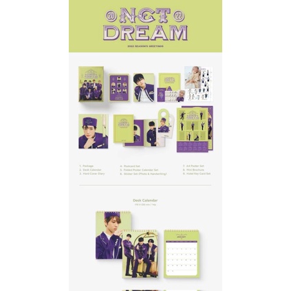 DP SHARING SEASON'S GREETING NCT DREAM 2022 BENEFIT SM STORE MARK RENJUN HAECHAN JENO JAEMIN CHENLE 