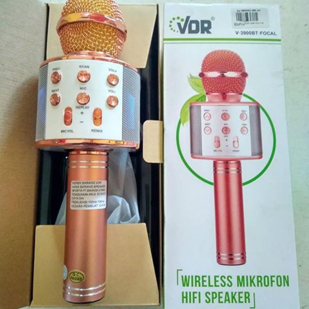 MICROPHONE BLUETOOTH + SPEAKER VDR 3900BT FOCAL