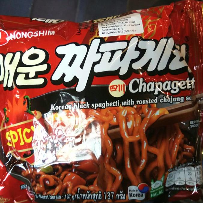 

Ready stock] Nongshim Spicy Chapaghetti 137 gr