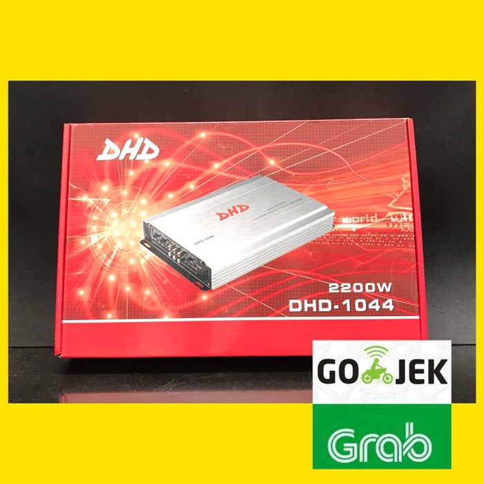 DHD Car Audio Power Amplifier 4 Channel DHD 1044