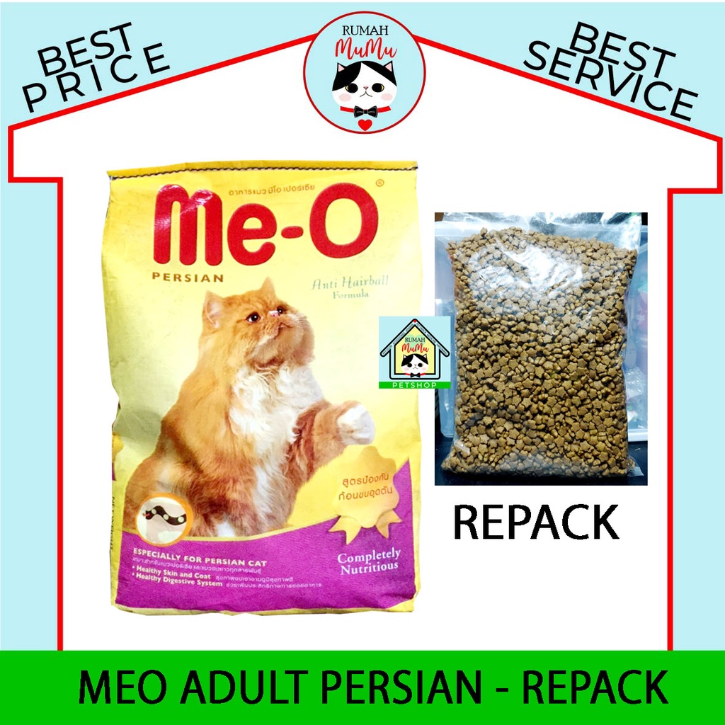 MAKANAN KUCING DEWASA MEO PERSIAN 1 KG REPACK