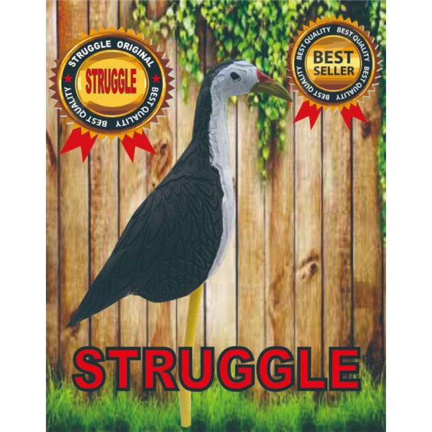 STRUGGLE Jontrot Pemikat Burung Ruak-Ruak patung Boneka kareo wakwakk/