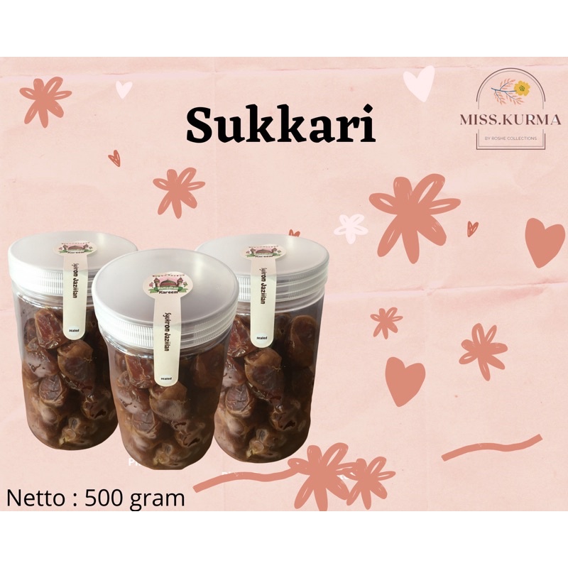 

Kurma Sukari 500 gram