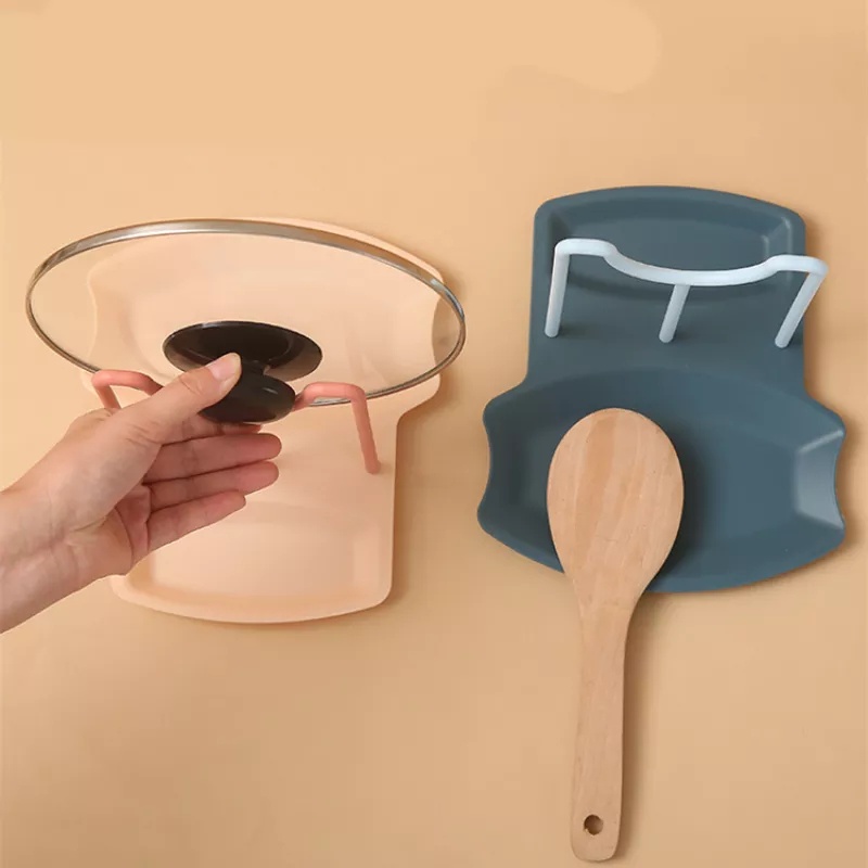 Rak Penyimpanan Sendok Spatula Dan Tutup Untuk Dapur