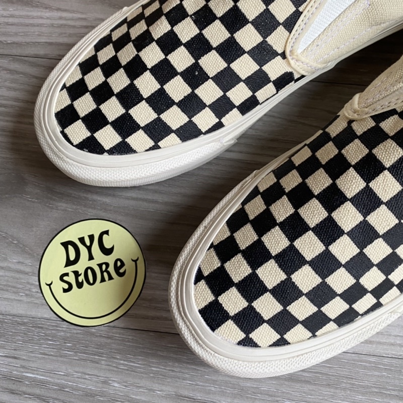 SEPATU VANS SLIP ON OG CHECKERBOARD PREMIUM HIGH QUALITY TERMURAH