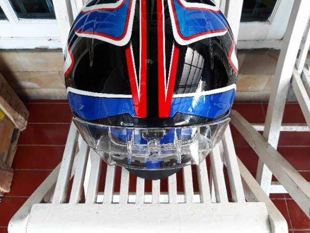 Spoiler 3D RSV KBC THX / Spoiler Helm KBC 3D Clear