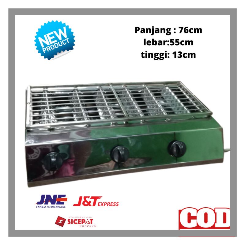 kompor bakaran sosis ayam sate