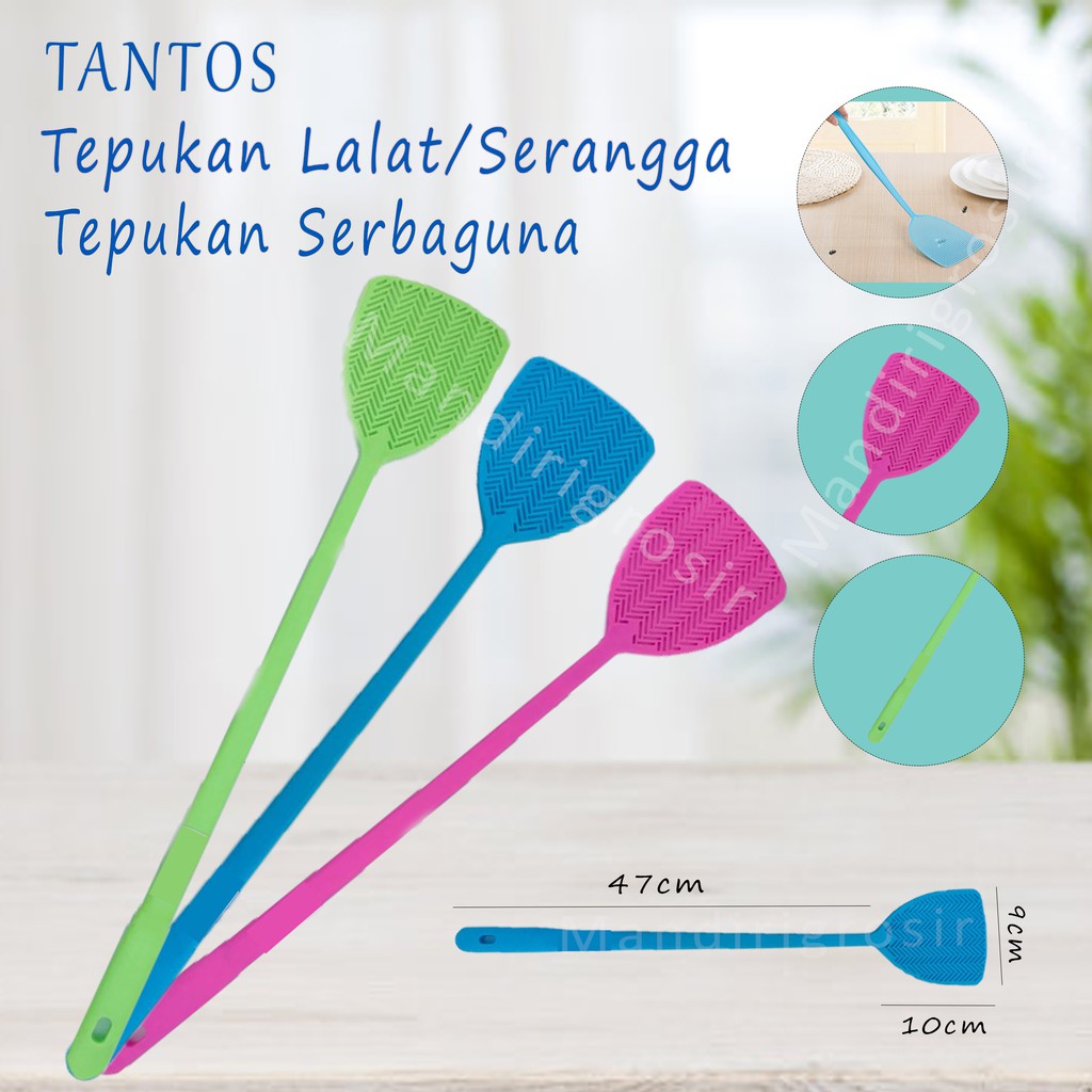 Tantos * Tepukan Lalat * Tepukan serbaguna Plastik * 3503