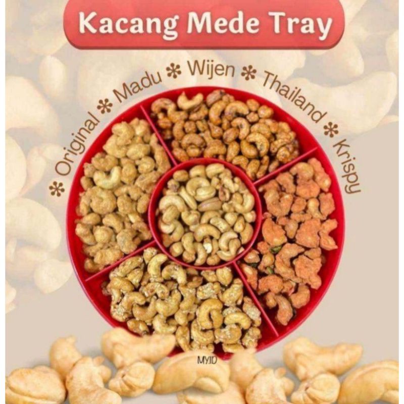 

kacang mede tray