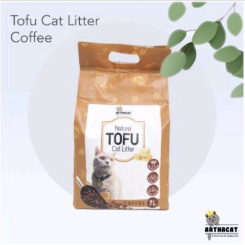 PASIR KUCING TOFU GUMPAL SOYA CLUMPING CAT LITTER 7L ECO FRIENDLY